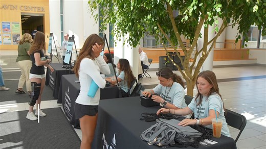 Rolling out the welcome mat! Members of the Class of 2028 arrived for their First Day in Friartown on Monday. More students will be on campus over the next few weeks as they set up their schedules and learn more about what they will be doing in the fall. | Providence College