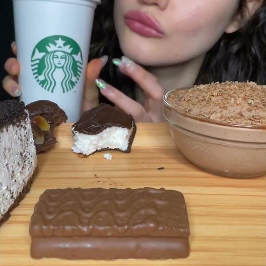 ASMR CHOCOLATE DESSERT PARTY, MILKA, BROWNIE, OREO MUKBANG (No Talking) EATING SOUNDS 먹방 #shorts