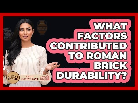 What Factors Contributed To Roman Brick Durability?