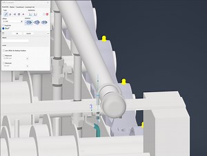 Place constrain U-Bolt with Slot Hole