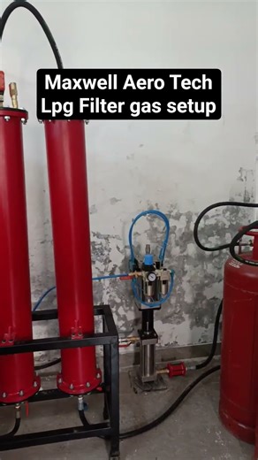Lpg Filter gas setup #shorts #short #machine #aerosol #viral #trending