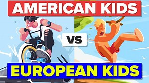 We’ll start today’s show with a bit of a disclaimer. We understand that all European kids from all 50 European countries and transnational nations can’t all be lumped into one. That’s not our objective today. What we will try to do is take a look at how kids from some European countries compare to American kids in certain respects. How are their lifestyles different, how is schooling different, what kinds of habits do they have, who seems to have a better standard of living, who gets arrested mo