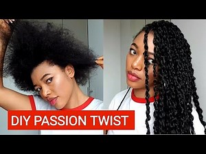 DIY Crotchet Hairstyle | Passion Twist