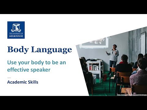 Presenting effectively - Body Language