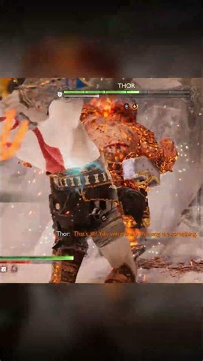 Kratos🔥Vs Thor | God of War Ragnarök PS5 Pro 4K 60FPS HDR Gameplay #gaming #godofwar