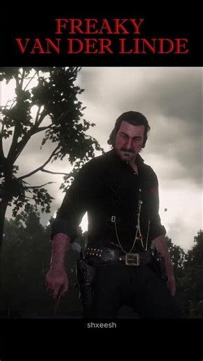 Dutch Van Der Linde is officially FREAKY 💀 #RDR2 #Gaming #Funny