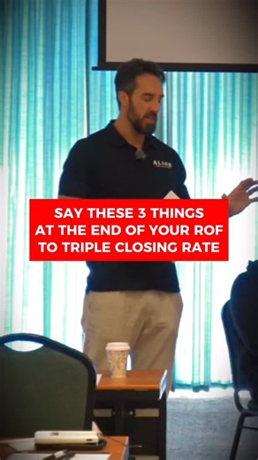 4 comments | Want to master your ROF? Comment “ACF” for my free training where I teach you all the ROF strategies that helped me to build multiple 7 figure practices. #business #chiropractic #growth #rof #sales #salestips #businessowner | Jason Worrall | Facebook