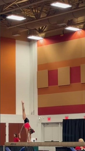 9.775 Level 2 Gymnastics Beam #gymnast #gymnasticsworkout #beam