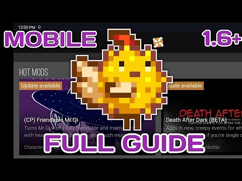 HOW TO DOWNLOAD AND INSTALL STARDEW VALLEY MODS ON MOBILE | 2025