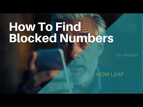 How To Find Blocked Numbers On iPhone?
