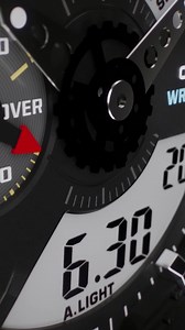 Stylishly durable, the GA-110-1BER timepiece combines fashion and function. | CASIO G-SHOCK