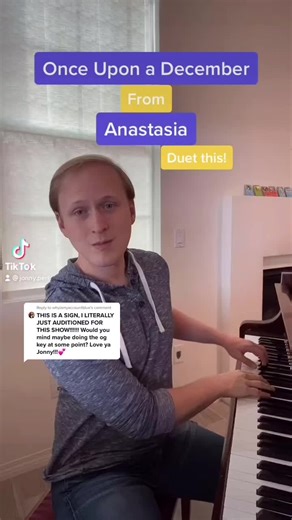 Anastasia 'Once Upon a December' Karaoke Duet Cover