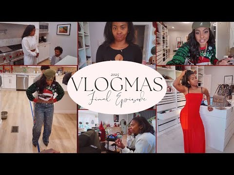 VLOGMAS || Season Finale | last min gifts, amazon vacay haul, delivery cart restock, epic FRIENDSMAS