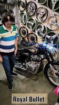 Modified Bullet Standard 350 | Standard Bullet Accessories | Bullet Alloy Wheels | Bullet Lamination