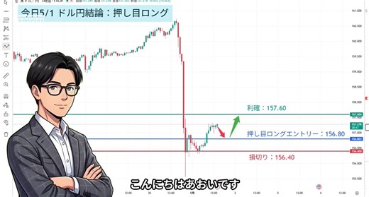 \ デイトレード収支報告 /💹ドル円 USDJPY 126万プラス！📈昨日に引き続き為替介入と予想される急落があり、大きく相場が動きましたね。どう動くか読みづらく、なかなかエントリーできなかった方も多いのではないでしょうか。安心してください。この後分析をUPするのでフォロー✅して待っていてください！