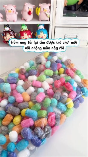 Trò mới hehe #congco #food #sangtao #dochoi #slime