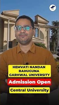 🔥HNB Garhwal University BCA Admission 2026 | BCA Eligibility, Fees & Apply | BCA Admission Open #bca