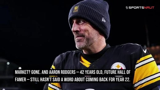 Pittsburgh Steelers’ Hall of Fame legend urges team to ditch Aaron Rodgers