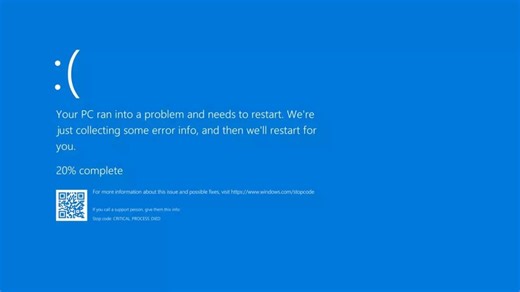 La "pantalla azul de la muerte" afecta a los sistemas Windows de todo el mundo en una grave caída global