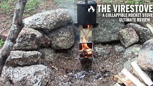 Adventure-Ready Cooking with The Virestove Collapsible Rocket Stove