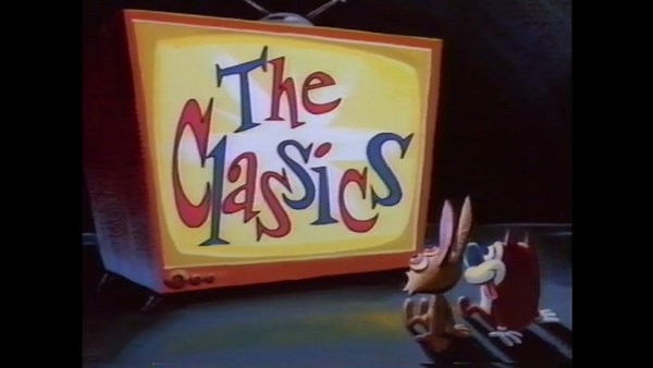 The Ren and Stimpy Show Volume 1: The Classics (1993 VHS)