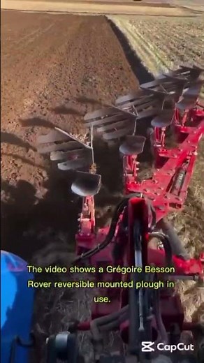 Tractor View Tillage: The Rover Reversible Mounted Plough in Action.