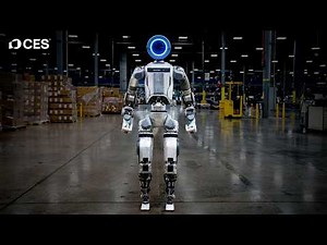 Atlas Robot First Look - Boston Dynamics at CES 2026
