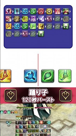 踊り子 120秒 バーストスキル回し GCD2.49 DANCER 120s BURST Rotation