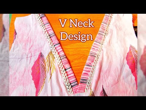 Neck Design Stitching in Easy Way | Kurti & Blouse Neck Design Tutorial