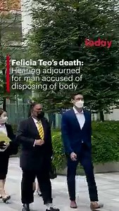 37K views · 183 reactions | WATCH: Ahmad Danial Mohamed Rafa'ae arriving at the State Courts on July 6, 2022. He faces six charges over the death of Felicia Teo Wei Ling. Read more: https://tdy.sg/3P684Mx | TODAY | Facebook