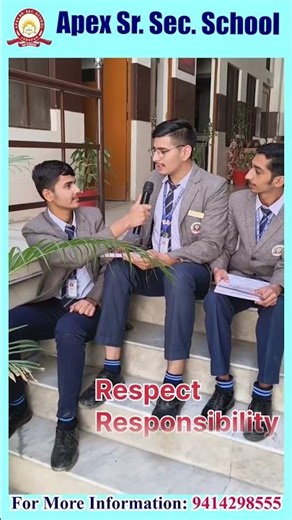 Describe Apex in 3 Words 🎓 | Student Voices | Apex Sr. Sec. School Admission Open 2026–27