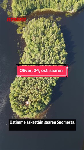 Rakentaminen ja saaren hankinta Suomessa - Oliverin seikkailu