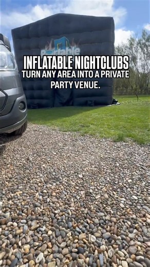 Turn any area into a party venue. #partyvenue #party #inflatablenightclub | Inflatable nightclub Uk