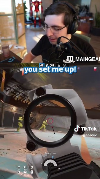 Improving Aim with Shroud in Rainbow Six Siege