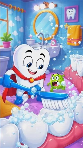 Toothy vs Cavity Monsters 🦷 Fun Teeth Cleaning Adventure for Kids