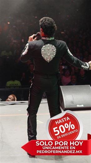 492 reactions · 16 shares |  Pedro Fernández llega con su Ave Fénix Tour este 5 de julio al Palenque FENAPO en San Luis Potosí. Una noche para cantar con el alma, revivir tus canciones favoritas y vibrar con mariachi en vivo, luces y emoción.  Últimos accesos con hasta 50% de descuento Compra oficial  pedrofernandez.mx | Pedro Fernandez | Facebook