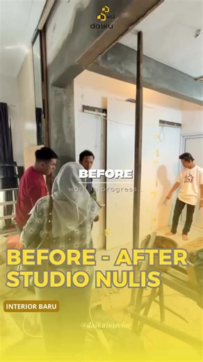 Transforming Spaces: Studio Nulis Fiki Naki & Tinandrose