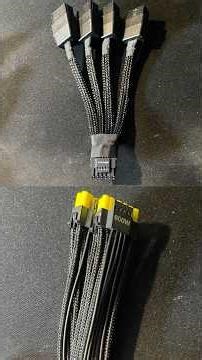 Use the correct power cable for your graphics card