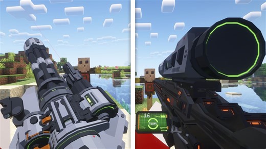 TACz模组中最具科幻的武器扩展包，这些枪确定可以免费玩吗！PGP英仙座