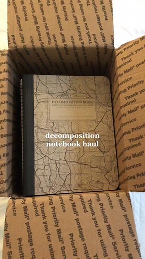 i’m obsessed with these #videodiery #haul #decompisitionnotebook #decompisition
