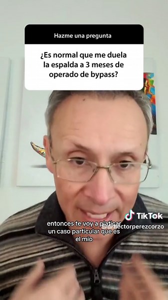 Jhonny nos pregunta: ¿Es normal que me duela la espalda a 3 meses de operado de bypass? 🤔 Si a ti también te pasa, esta respuesta te interesa. . . . . . . #cirugiabariatrica #PreguntasFrecuentes #preguntasyrespuestas #calidaddevida #pacientebariatrico