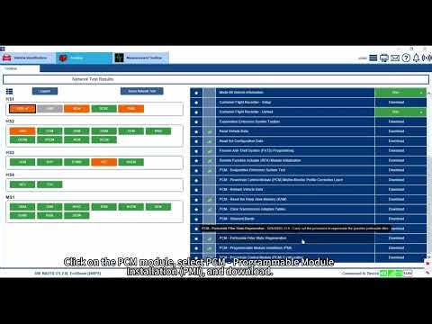 Use RLink with FDRS to program Ford PCM modules