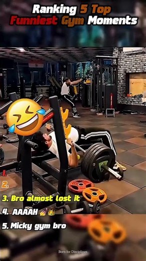 Top 5 Funniest Gym Moments 😂💪 | Gym Fails You Can’t Ignore #shorts #shortmotivation #disciplineyou-7