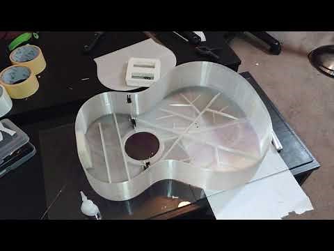 DIY 3d printed acoustic guitar, Start to finish.