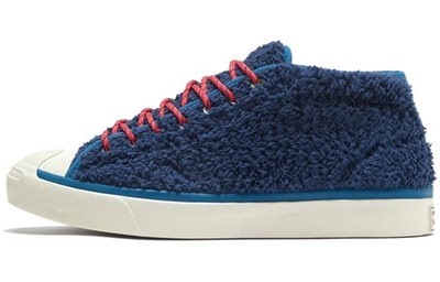 Converse Jack Purcell Mid Retro Sherpa Navy Lemon - 169790C New Authentic | eBay