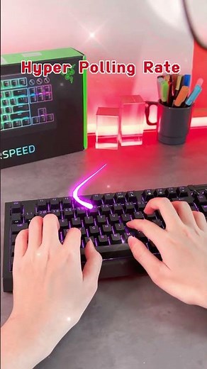 Climbing the ranks is super easy with the #razer BlackWidow V4 Tenkeyless HyperSpeed ​​🤤⚡ #nShop ...