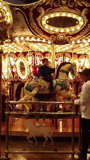 Historic Carousel at Miners Landing Pier 57