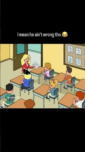 She shoulda raised his grade for that answer 😂via 📺: Family Guy“Fast Times at Buddy Cianci Jr.