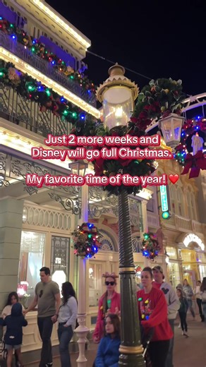 2 weeks until Disney’s Christmas Display is in full effect! It’s so magical, if you haven’t seen it - I’d love to help change that. #disneyworld #myhappyplace #disneychristmas #disneytravelagent #disneyvacation