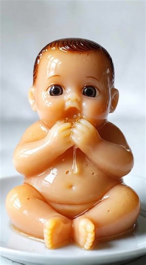 Bebê pudim #baby #babyfood